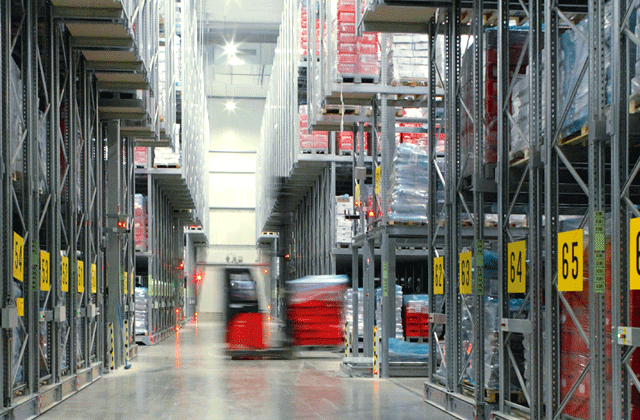 Verschieberegale von Dexion